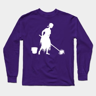 Arthur Rackham Cinderella Silhouette Long Sleeve T-Shirt